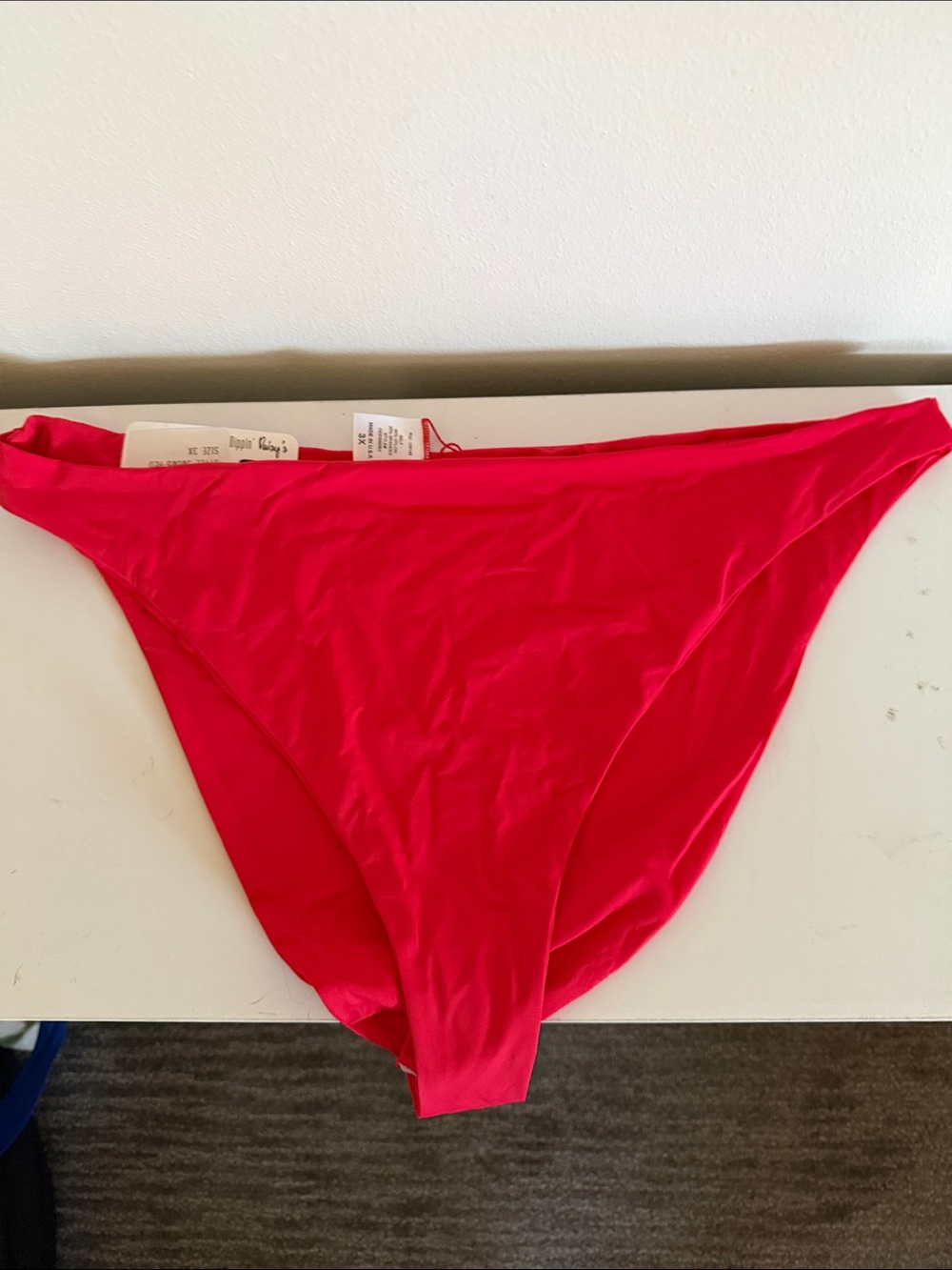 Dippin' Daisy's Vibrant Red Bikini Bottoms